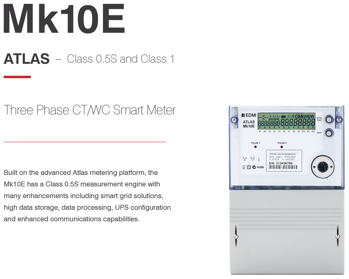 EDMI Mk10E Smart Meter Approved in Australia